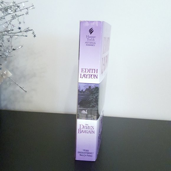 Devil's Bargain SIGNED novel by Edith Layton [historical romance] - Picture 6 of 7